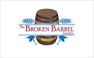 The Broken Barrel Tavern Gift Card