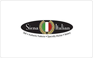 Siena Italian Authentic Trattoria Gift Card