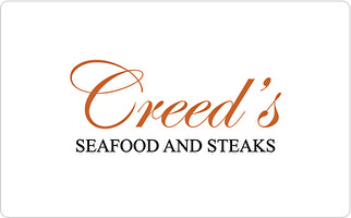 Creed's Seafood and Steaks Gift Card