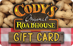Cody's Original Roadhouse® Gift Card